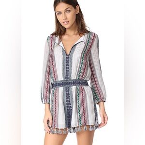 Alice + Olivia Nance Embroidered Romper 6